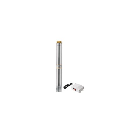 Bomba sumergible para pozo profundo, 2 HP, agua limpia
