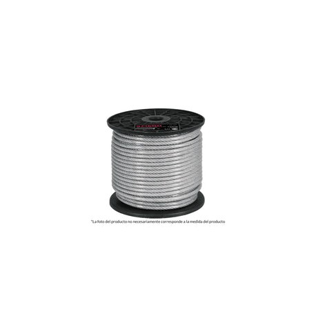 CABLE ACERO RECUBIERTO PVC 1/16' 7X7 HILOS FIERO 44220