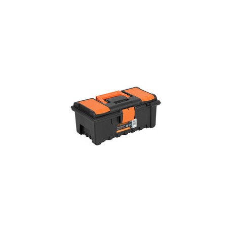 CAJA HERRAMIENTA 14'' NARANJA CON COMP. TRUPER 11139
