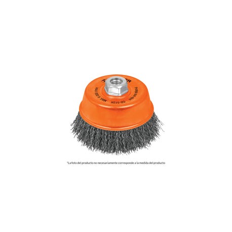 CARDA COPA LISA GRUESO 5' X 14 MM TRUPER 17534