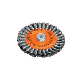 CARDA ESMERILADORA TRENZADA 6'' X 5/8'' TRUPER 11597