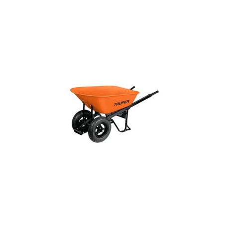 CARRETILLA NARANJA 8 FT REFORZADA BAST. ACERO TRUPER 11250