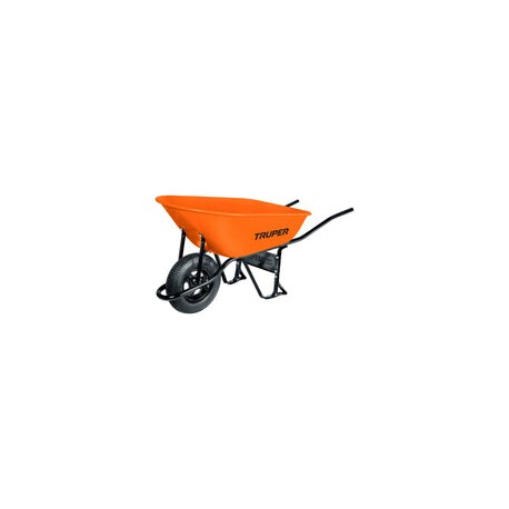 CARRETILLA NARANJA 8 FT REFORZADA TRUPER 11249