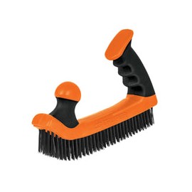 CEPILLO ALAMBRE 2 X 24 CON DOBLE MANGO TRUPER 12656