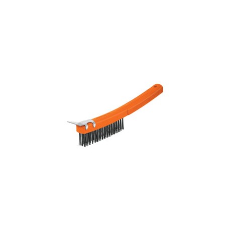 CEPILLO ALAMBRE 3 X 17 CON MANGO Y ESPATULA TRUPER 11539