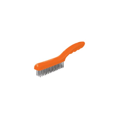 CEPILLO ALAMBRE 4 X 16 ACERO INOXIDABLE TRUPER 10656