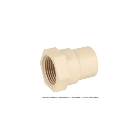 ADAPTADOR HEMBRA CPVC 1-1/2'' FOSET 48957
