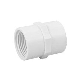 Adaptador hembra de PVC 1"