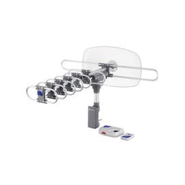 ANTENA HDTV GIRATORIA 360¶§ CONTROL REMOTO VOLTECH 48114