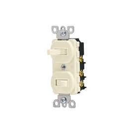 APAGADOR DOBLE STD VOLTECH 46002