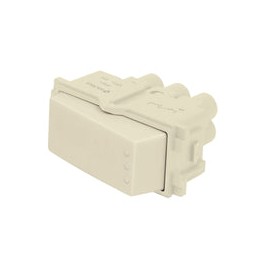 APAGADOR SENCILLO MARFIL ITALIANA VOLTECH 48084