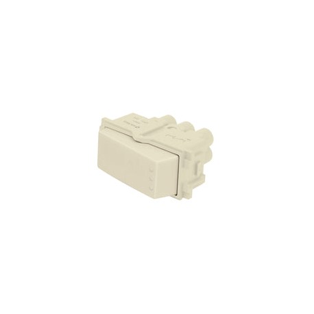 APAGADOR SENCILLO MARFIL ITALIANA VOLTECH 48084