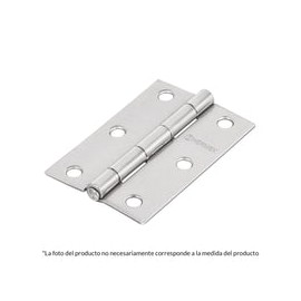 BISAGRA ACE. PULIDO 1-1/2'' X 1-13/16'' HERMEX 43186